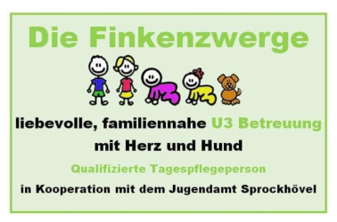 Die Finkenzwerge - Kindertagespflege in Niedersprockhövel Die Finkenzwerge - Kindertagespflege in Niedersprockhövel